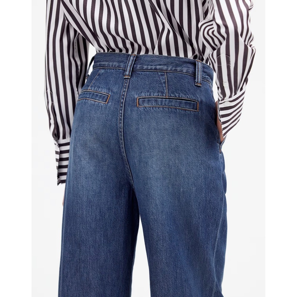 Madewell The Harlow Wide-Leg Jean: Airy Denim Edition Fieldale Wash 25 Spring - Picture 5 of 11